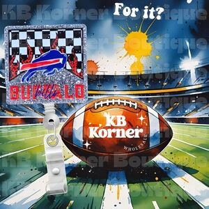 Buffalo Bills Badge Reel with Clip